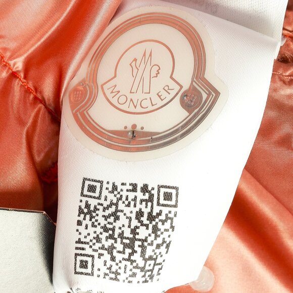 Moncler Hossegor Orange Down Puffer Vest - Picture 14 of 14